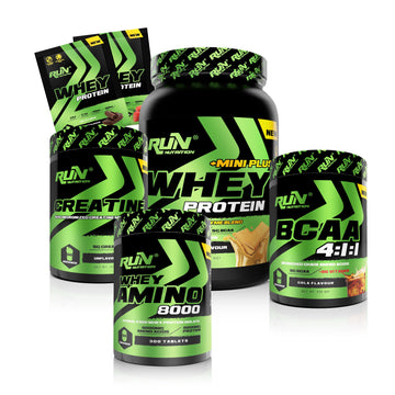 Fitness Paketi Small Extra Kas Kütlesi - Whey Mini Plus, Creatine, Bcaa, Amino8000 - Bisküvi, Kola - Hediyeli