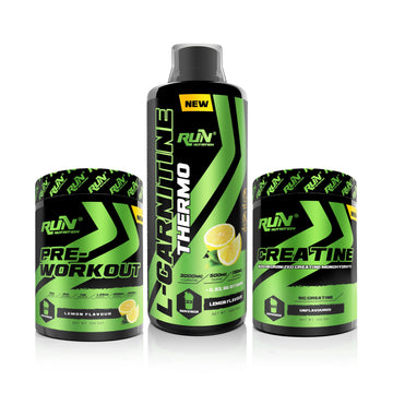 L-Carnitine ve Performans Paketi (L-Carnitine 1 LT Limon,Creatine,Pre-Workout) - 2 Hediyeli