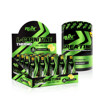 Yağ Yakımı Destekleyici Paket (L-Carnitine 20 Shot Limon,Creatine) - 2 Hediyeli