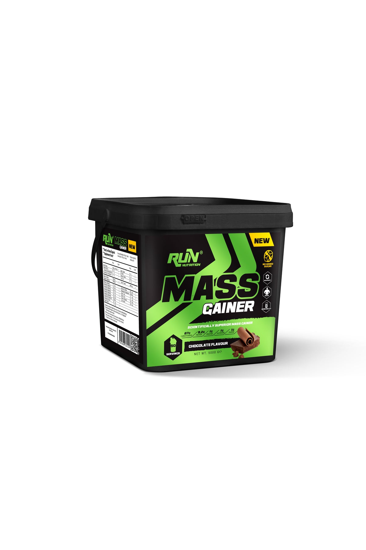 Run Nutrition Gainer 5 kg Çikolata Aromalı