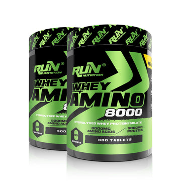 Whey Amino8000 x 2 ADET - 600 Tablet - 100 Servis