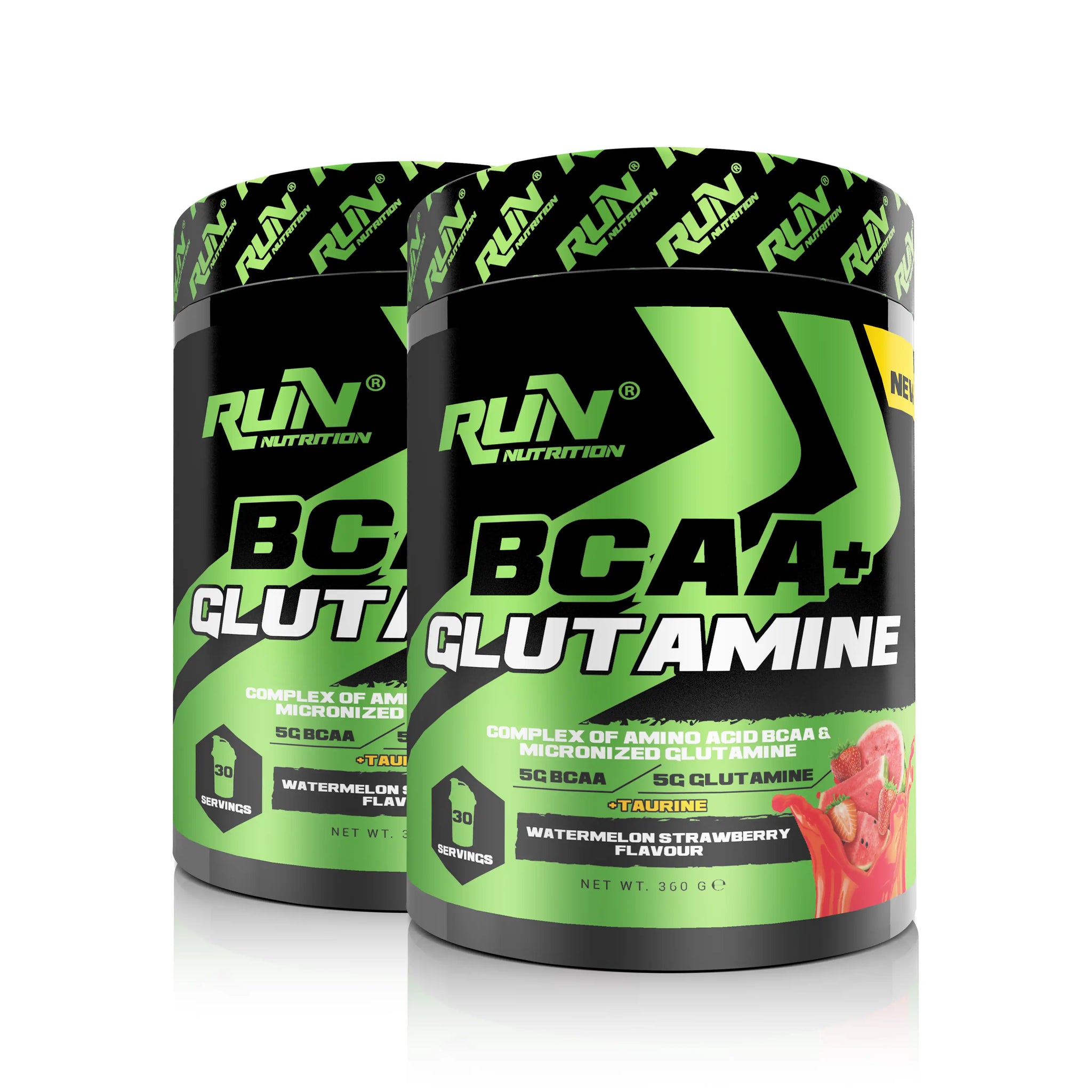 Bcaa Glutamine x 2 ADET - Karpuz Çilek Aromalı - 720g- 60 Servis