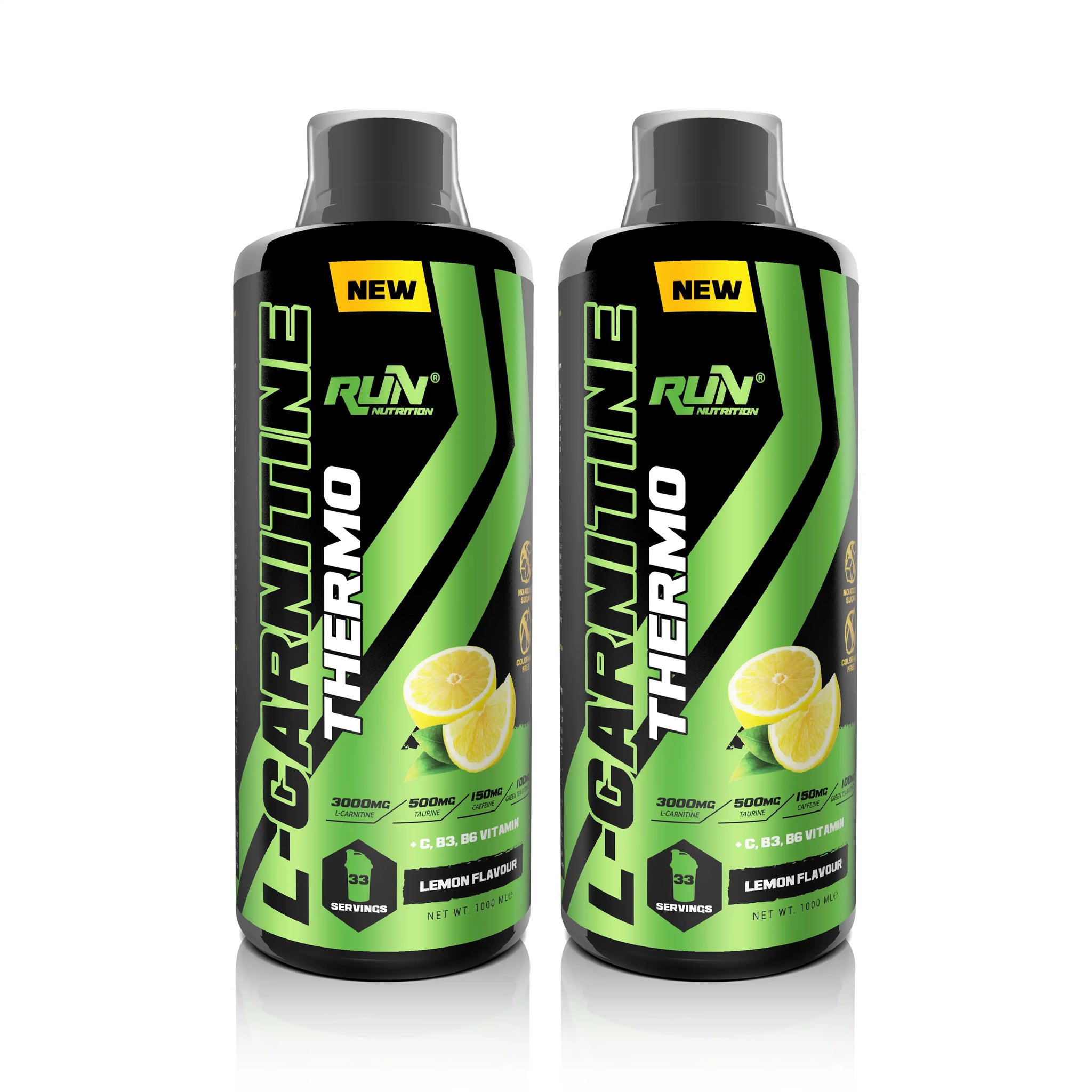 L-carnitine x 2 ADET - 2Lt - Limon Aromalı - 3000mg