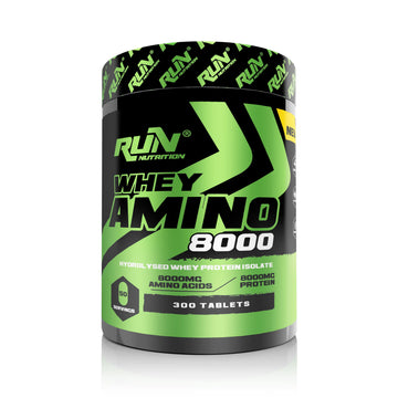 Whey Amino 8000 - 300 Tablet - 50 Servis