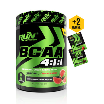 Bcaa 4.1.1 - Karpuz Aromalı - 420 gr - 60 Servis - Hediyeli