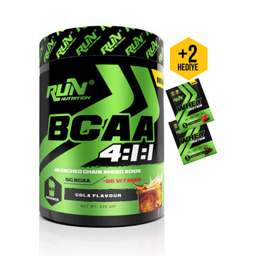 Bcaa 4.1.1 Kola Aromalı - 420 gr - 60 Servis - Hediyeli