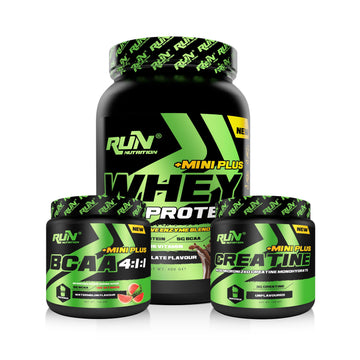 Fitness MİNİ Paketi - Whey Mini Plus Çikolata, Bcaa Karpuz, Creatine