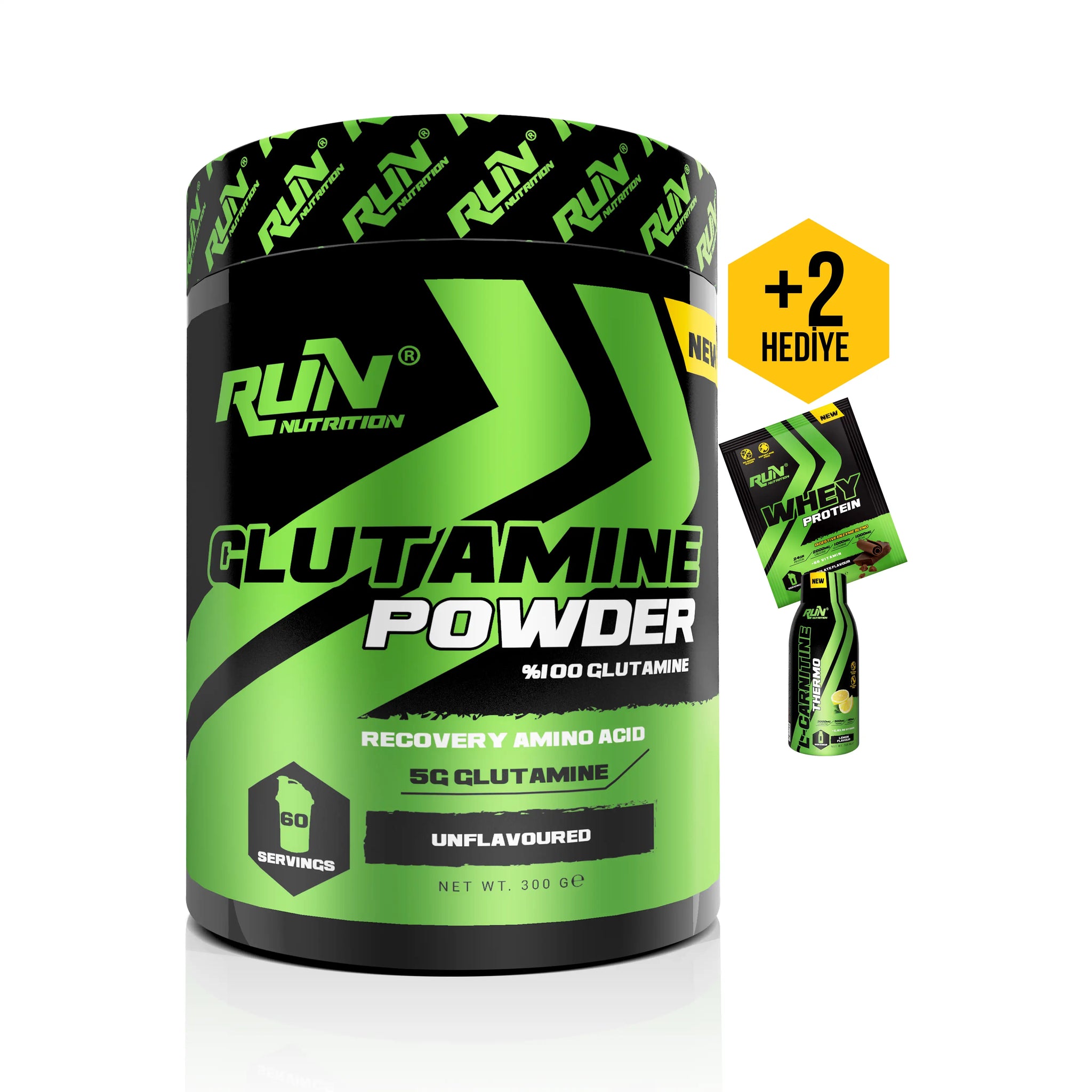 Glutamine - 300g - 60 Servis - Aromasız - Hediyeli