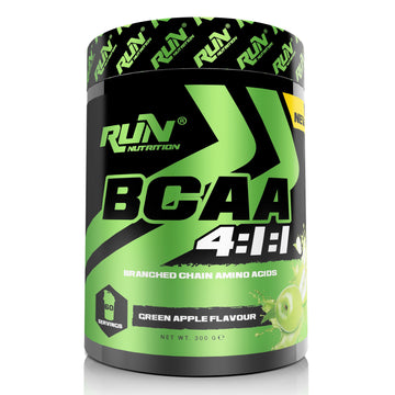 Bcaa 4.1.1 - Yeşil Elma Aromalı - 300 gr - 60 Servis