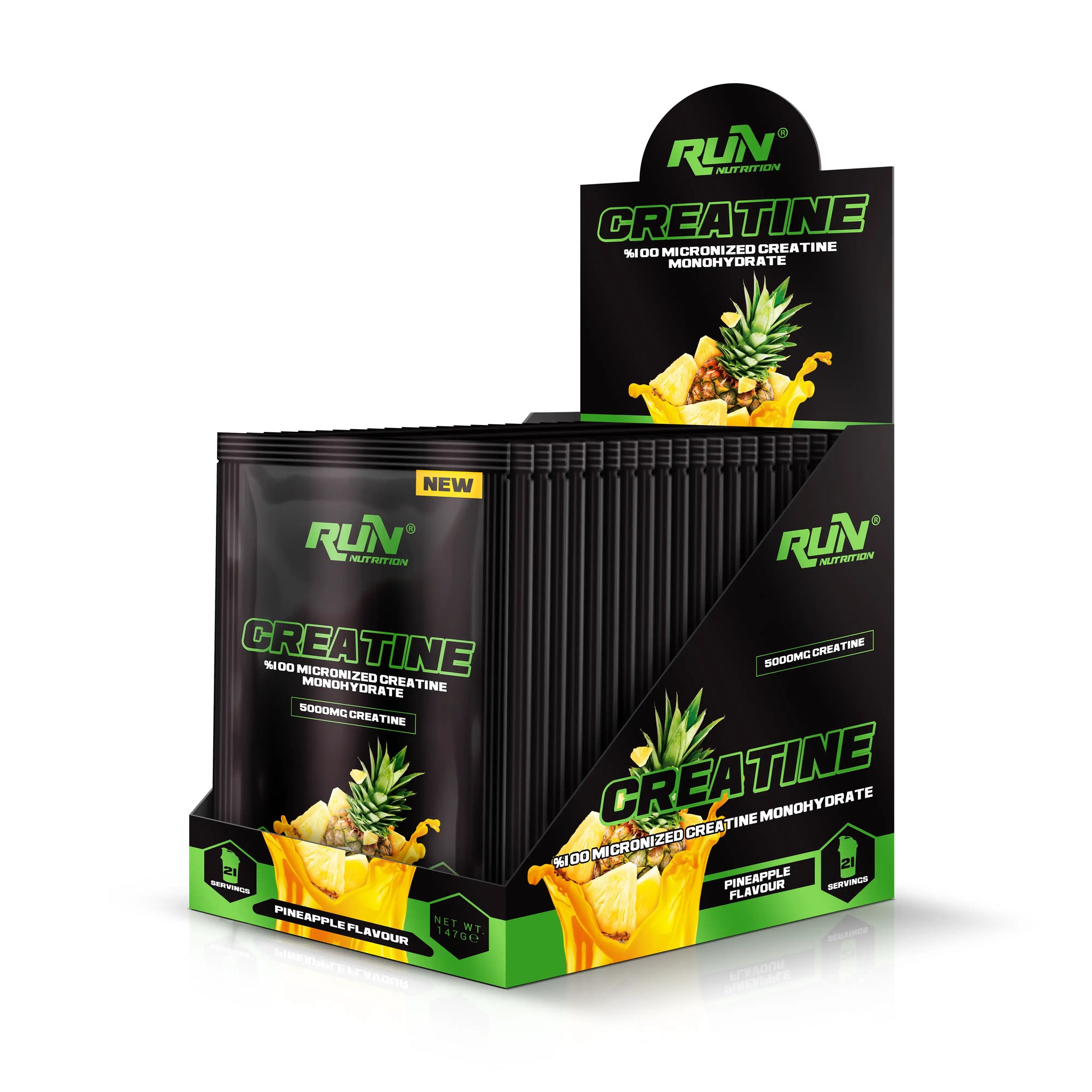 Creatine - 21 Adet - Ananas Aromalı - 147g - Tek Kullanımlık Paketler