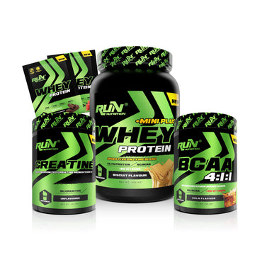 Fitness Paketi Small Kas Kütlesi - Whey Mini Plus, Creatine, Bcaa - Bisküvi, Kola - Hediyeli