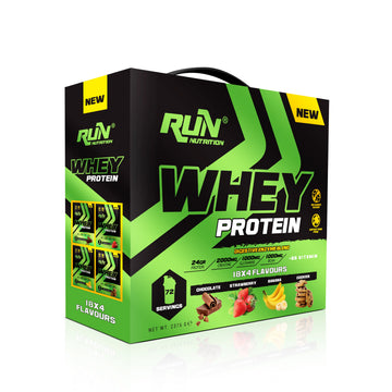 Whey Protein - 72 Adet - 4 Aromalı - 2376g